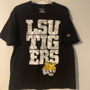 CHAMPION LSU T-SHIRT LARGE